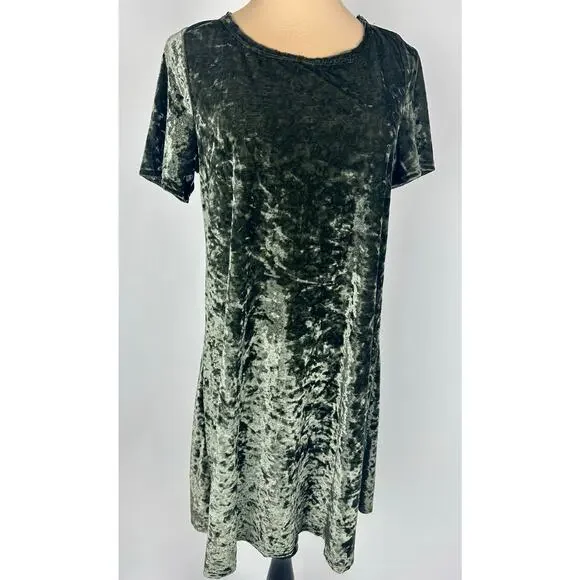 POL | Dresses | Pol Size Small Olive Green Velvet Mini Shift Dress Short Sleeves Party Loose Fit | Poshmark POL | Dresses | Pol Size Small Olive Green Velvet Mini Shift Dress Short Sleeves Party Loose Fit | Poshmark
